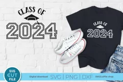 Your friends are going to love a t-shirt or tote bag created with this awesome Class of 2024 graduating senior SVG for Cricut and Silhouette machines. Perfect for making cute crafts!