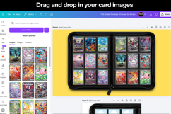 design your pokemon binder layout