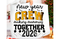 Happy New Year 2026 PNG Bundle SVG New Year 2026 Product Image 2