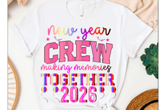 Happy New Year 2026 PNG SVG T-shirt design Year 2026 Product Image 2