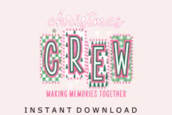 Preppy Family Christmas Coquette SVG PNG Product Image 3