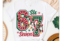 Funny Six Seven Meme Svg Christmas Png Product Image 3