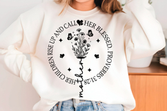 Mother's Day Svg, Bible Verse Png Mom Product Image 1