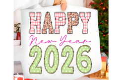 Happy New Year 2026 PNG SVG T-shirt design Year 2026 Product Image 1
