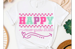 Happy New Year 2026 PNG SVG T-shirt design Year 2026 Product Image 2