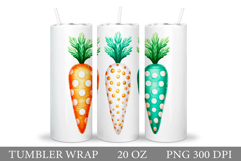 Carrot Tumbler Design. Carrot Sublimation Product Image 1