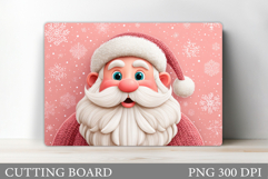 Santa Claus Cutting Board. Christmas Cutting Board Product Image 1