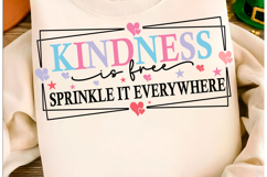 Kindness is Free SVG, Motivational Png Product Image 2