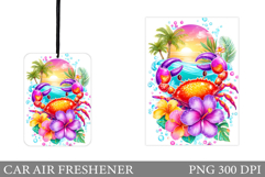 Crab Car Air Freshener. Sea Car Air Freshener Design Product Image 1