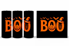 Halloween Tumbler Design. Halloween Sublimation Product Image 2
