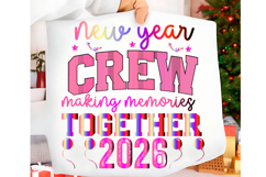 Happy New Year 2026 PNG SVG T-shirt design Year 2026 Product Image 1