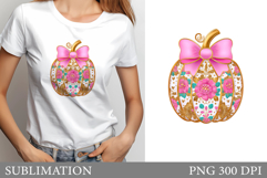 Pumpkin T-Shirt Design. Pumpkin Sublimation Product Image 1