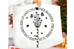 Mother's Day Svg, Bible Verse Png Mom Product Image 2