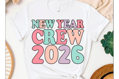 Happy New Year 2026 PNG SVG T-shirt design Year 2026 Product Image 2
