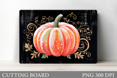 Pumpkin Cutting Board Design. Pumpkin Sublimation Product Image 1