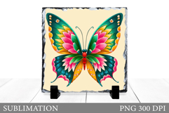 Butterfly Sublimation. Butterfly Slate Sublimation Product Image 1