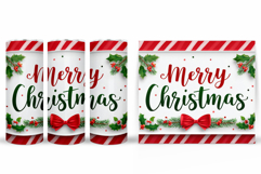 Merry Christmas Tumbler. Christmas Tumbler Sublimation Product Image 2
