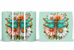 Dragonfly Tumbler Design. Dragonfly Sublimation Product Image 2