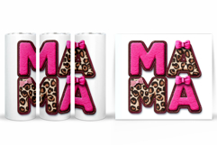 Mother's Day Tumbler Design. Mother's Day Sublimation Product Image 2