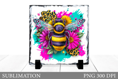 Bee Slate Design. Bee Sublimation Product Image 1