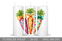 Carrot Tumbler Design. Carrot Sublimation Product Image 1