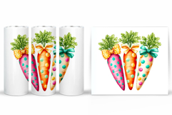 Carrot Tumbler Design. Carrot Sublimation Product Image 2