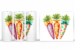 Carrot Tumbler Design. Carrot Sublimation Product Image 2