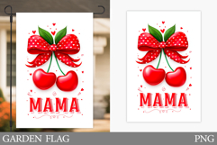 Mother's Day Garden Flag. Flowers Garden Flag Sublimation Product Image 1