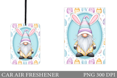Easter Gnome Car Air Freshener. Easter Car Air Freshener Product Image 1