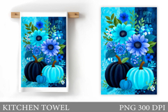 Pumpkin Kitchen Towel. Hello Pumpkin Kitchen Towel Design Product Image 1