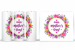 Mother's Day Tumbler Design. Mother's Day Sublimation Product Image 2