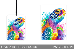 Turtle Car Air Freshener. Sea Car Air Freshener Design Product Image 1
