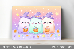 Halloween Ghost Cutting Board. Halloween Cutting Board Product Image 1