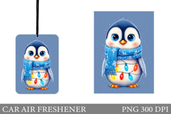 Cute Penguin Car Air Freshener. Christmas Car Air Freshener Product Image 1