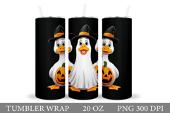 Halloween Goose Tumbler. Halloween Tumbler Sublimation Product Image 1