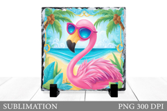 Flamingo Sublimation. Flamingo Slate Sublimation Product Image 1