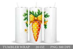 Carrot Tumbler Design. Carrot Sublimation Product Image 1