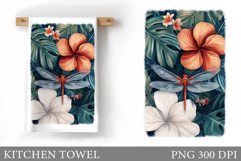 Dragonfly Kitchen Towel. Dragonfly Sublimation Product Image 1