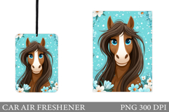 Horse Car Air Freshener. Summer Car Air Freshener Design Product Image 1
