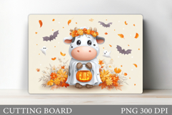 Halloween Cow Cutting Board. Halloween Cutting Board Design Product Image 1