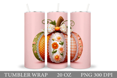 Pumpkin Tumbler Design. Pumpkin Sublimation Product Image 1