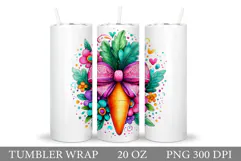 Carrot Tumbler Design. Carrot Sublimation Product Image 1