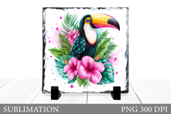 Toucan Slate Design. Toucan Sublimation Product Image 1