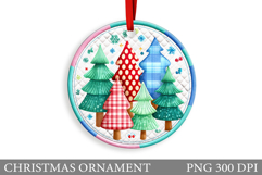 Christmas Tree Christmas Ornament. Winter Christmas Ornament Product Image 1