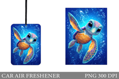 Cute Turtle Car Air Freshener. Sea Car Air Freshener Product Image 1
