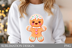 Gingerbread Sublimation. Gingerbread T-Shirt Sublimation Product Image 1