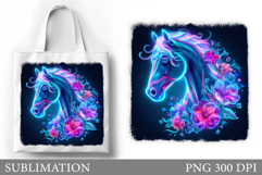 Horse Tote Bag Design. Horse Sublimation Product Image 1