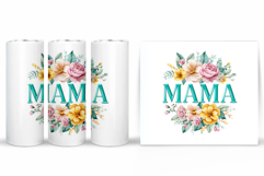 Mother's Day Tumbler Design. Mother's Day Sublimation Product Image 2