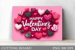 Valentines Day Cutting Board. Valentines Cutting Board Product Image 1