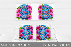 Fish Mug Wrap Design. Fish Sublimation Product Image 1